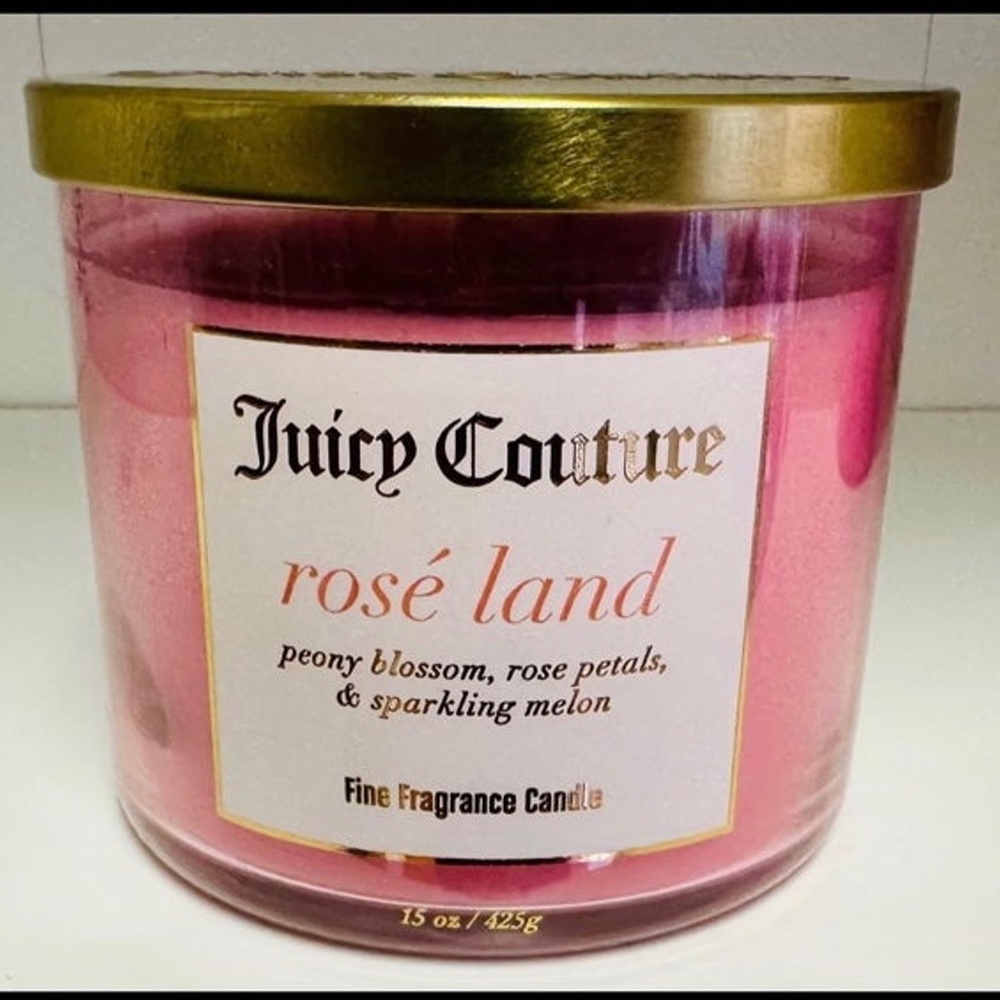 Juicy Couture- Rose Land Candle
